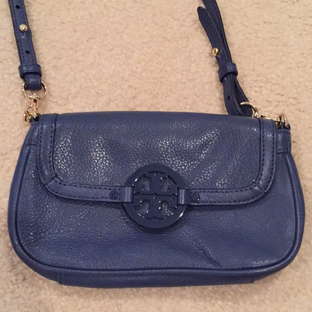 Tory Burch Amanda mini crossbody bag night sky